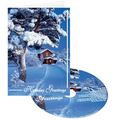 Snow at Home Holiday Greeting Card with Matching CD